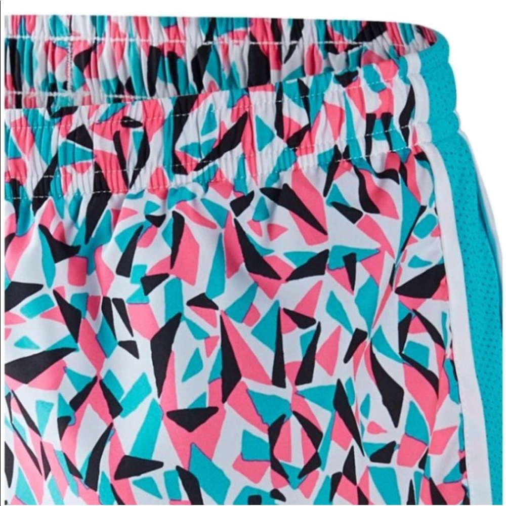 Nike Multi Colored Patterned Running Shorts - image 5